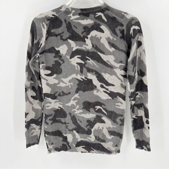 C by Bloomingdale’s Camo Cashmere Sweater - Picture 3 of 5